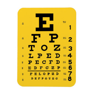 Science is Cool: Retro Eye Grafiek Oftalmologie Magneet