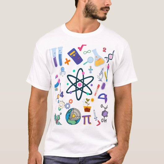 Science is Everywhere – Science Tools T-shirt (Voorkant)