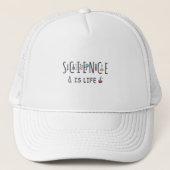 Science is life trucker pet (Voorkant)
