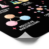 Science Is My Valentine Stem Love Chemistry Hearts Poster (Hoek)