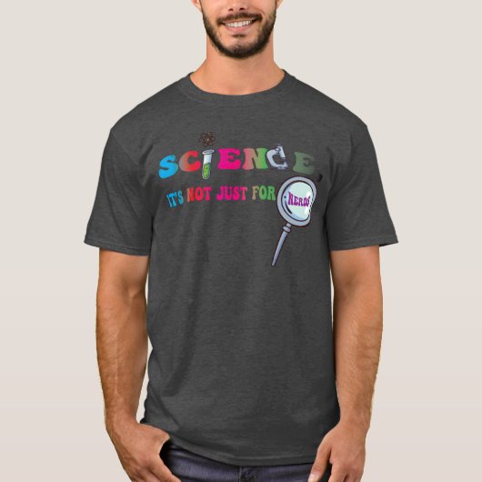 Science its not just for nerds lab weel 2023 girl t-shirt (Voorkant)