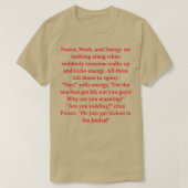 Science Joke 22 T-shirt (Design voorkant)