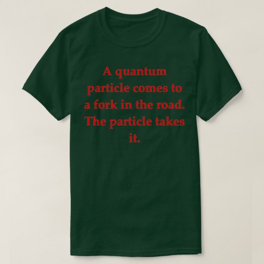 Science Joke 47 T-shirt (Design voorkant)