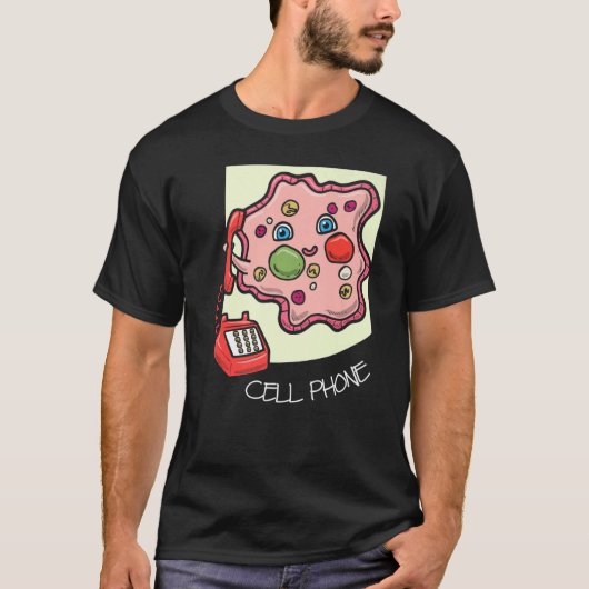 Science Jokes Chemistry Experiment Cell Ph T-shirt (Voorkant)