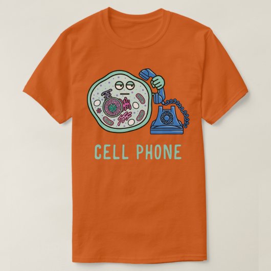 Science Jokes Lover Cell Telefoon Biology Ch T-shirt (Design voorkant)