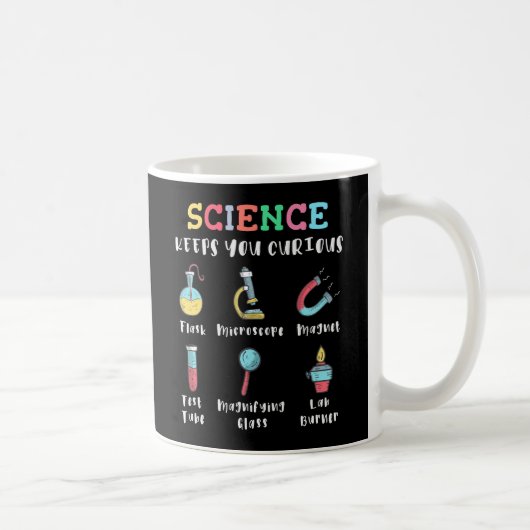 Science keeps you curious koffiemok (Rechts)