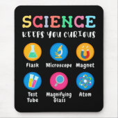 Science keeps you curious muismat (Voorkant)
