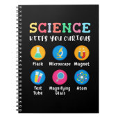 Science keeps you curious notitieboek (Voorkant)