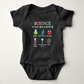 Science keeps you curious romper (Voorkant)