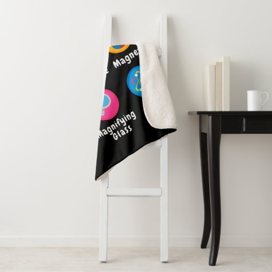 Science keeps you curious sherpa deken (In situ)