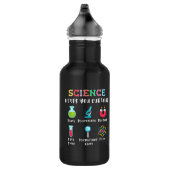 Science keeps you curious waterfles  (Rechts)