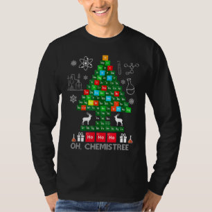 Science Kerstmis Shirt Oh Chemist Tree