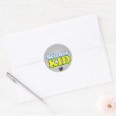 Science kind (set van 20) ronde sticker (Envelop)