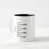 Science Lab Beaker Gepersonaliseerde Witte Mok (Voorkant links)