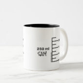 Science Lab Beaker Gepersonaliseerde Witte Mok (Voorkant rechts)