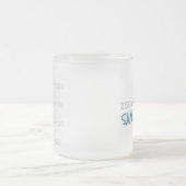 Science Lab Beaker Personalized Mug Matglas Koffiemok (Center)