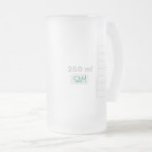 Science Lab Beaker Personalized Tall Mok (Voorkant rechts)