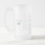 Science Lab Beaker Personalized Tall Mok<br><div class="desc">Voor de wetenschappelijke minnaar in je leven. Dit glas is gemaakt om er uit te zien als een stukje laboratoriumglaswerk, met afstuderen voor een bekerglas van 250 ml. U kunt het zelfs met uw initialen of naam personaliseren, enkel zoals u in een laboratorium het plaatsen. Het ontwerp wordt herhaald voor...</div>