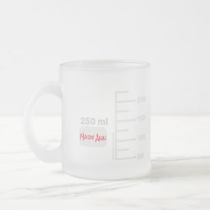 Science Lab Beaker Specialized Big Label Mok