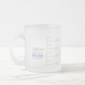 Science Lab Beaker Specialized Big Label Mok (Links)