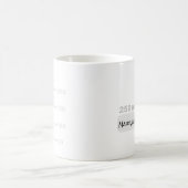 Science Lab Beaker Specialized Large Label Mok (Center)