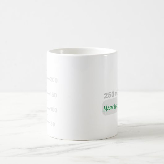 Science Lab Beaker Specialized Large Label Mok (Center)