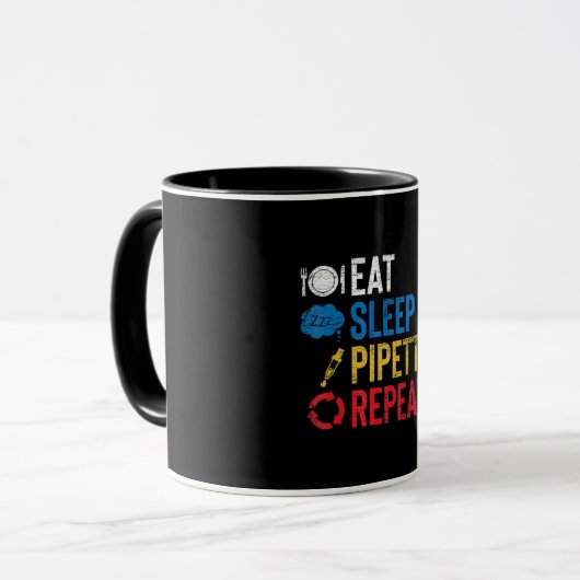 Science Lab Biology Gift Mok (Voorkant links)