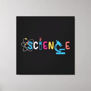 Science Lab Canvas Afdruk