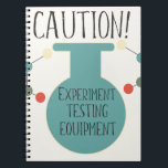 Science Lab Chemistry Pattern Notitieboek<br><div class="desc">Science Note Books for Chemistry</div>