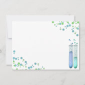 Science Lab Dank u wel Bedankkaart (Achterkant)