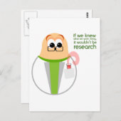 Science Lab Research Briefkaart (Voorkant / Achterkant)