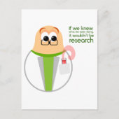 Science Lab Research Briefkaart (Voorkant)