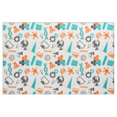 Science Lab Scheikunde Liefde Proton Elektron Neut Stof (Fat Quarter)