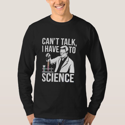 Science Laborant Laboratory Technicus Innovative A T-shirt (Voorkant)