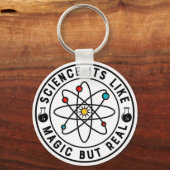 Science Like Magic But Real Sleutelhanger (Voorkant)