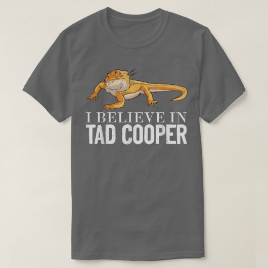 Science Lizard Tad Cooper Fan T-shirt (Design voorkant)