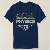 Science Lover Gift Physics T-shirt (Design voorkant)