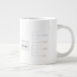 Science Lover Lab Beaker Mok Teacher Student gift<br><div class="desc">Voor de wetenschappelijke minnaar in je leven. Deze mok van 10 oz is gemaakt om eruit te zien als een stuk laboratoriumglaswerk, met afstuderen voor een bekerglas van 250 ml met een vergelijkbare maat. U kunt het zelfs met uw initialen of naam personaliseren, enkel zoals u in een laboratorium het...</div>