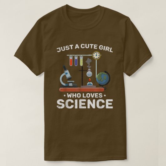 Science Lover Women Scientist Chemistry Laboratory T-shirt (Design voorkant)