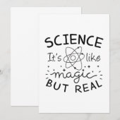 Science Magic Bedankkaart (Voorkant / Achterkant)