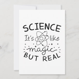 Science Magic Bedankkaart