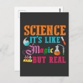 Science Magic Future Scientist Chemistry Student Briefkaart (Voorkant / Achterkant)