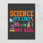 Science Magic Future Scientist Chemistry Student Briefkaart<br><div class="desc">Funny Nerdy Science Surprise for a student,  chemicus,  Physics,  leraar,  wetenschapper of apotheker. Ideale cadeautjes voor alle wetenschapsNeerden die graag experimenteren of een experiment doen in het laboratorium of het lab.</div>