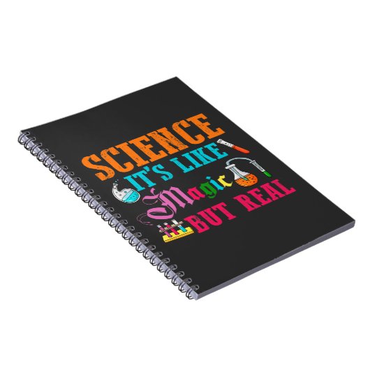 Science Magic Future Scientist Chemistry Student Notitieboek (Rechterzijde)