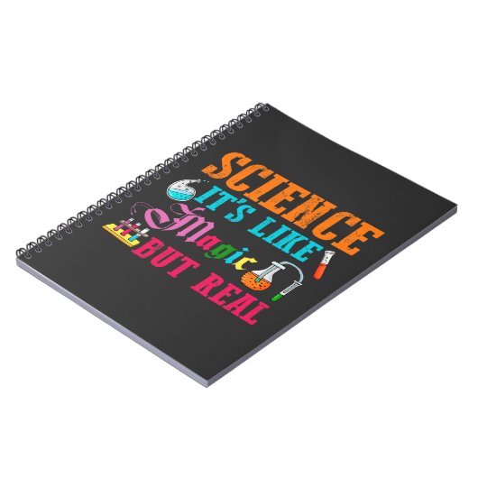 Science Magic Future Scientist Chemistry Student Notitieboek (Linkerzijde)