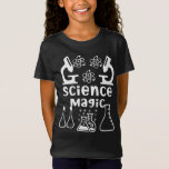 Science Magic Kinder Girls T-shirt<br><div class="desc">We hebben allemaal wetenschap nodig omdat de wetenschap ons vertelt wat waar is. Dit is het perfecte T-shirt voor meisjes.</div>
