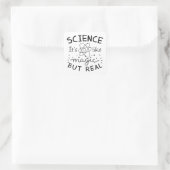 Science Magic Vierkante Sticker (Tas)