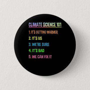 Science March - Earth Day Gift voor klimaatverande Ronde Button 5,7 Cm