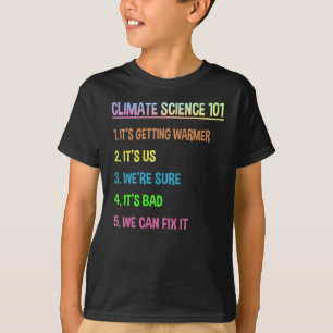 Science March - Earth Day Gift voor klimaatverande T-shirt