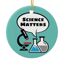Science Maters Speech Bubble Design Ornament